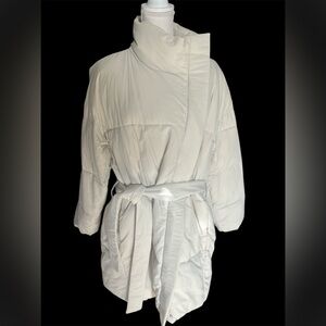 Duvet Wrap Puffer Coat